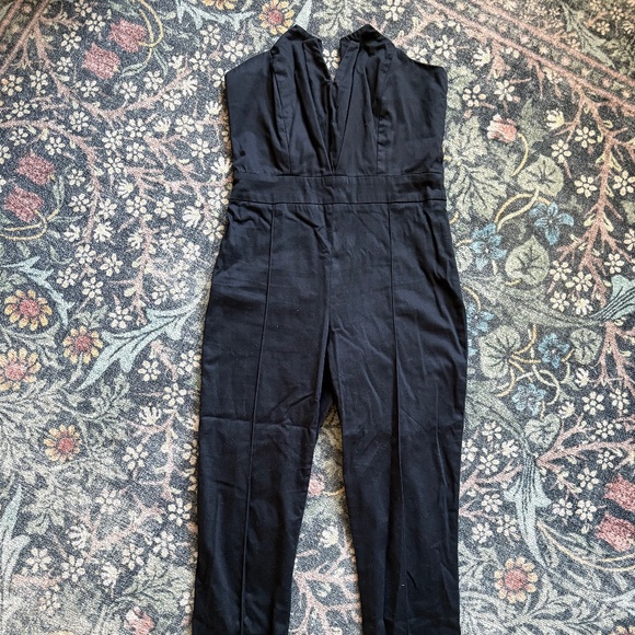 ASOS design strapless tuxedo jumpsuit - Picture 1 of 3